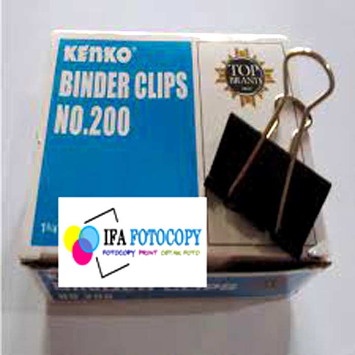 

(1 Pcs ) Binder Clip 200 / Klip Penjepit Kertas