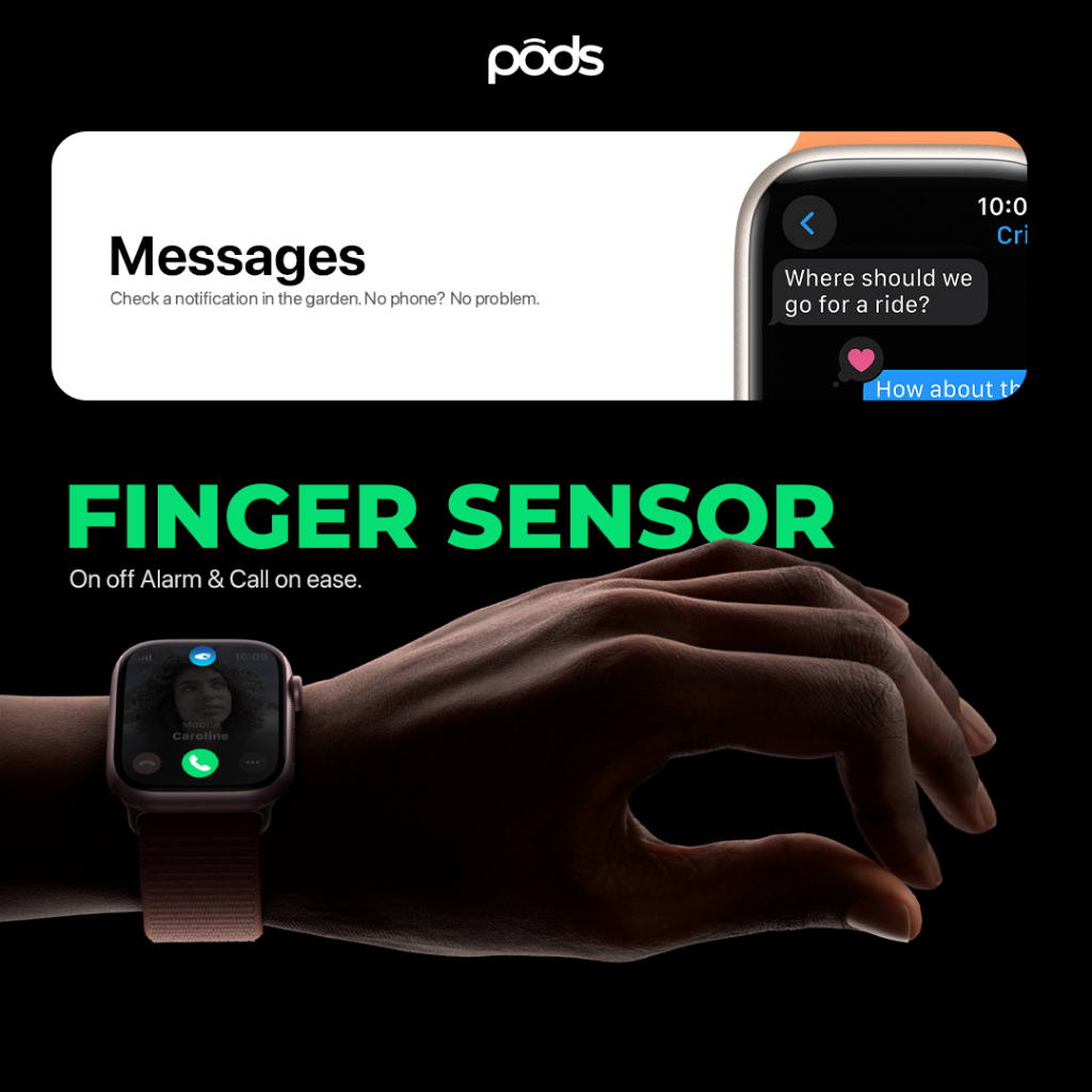 TheWatch Series 9 Max Smartwatch Amoled 2.1 Display for sport by Pods Indonesia