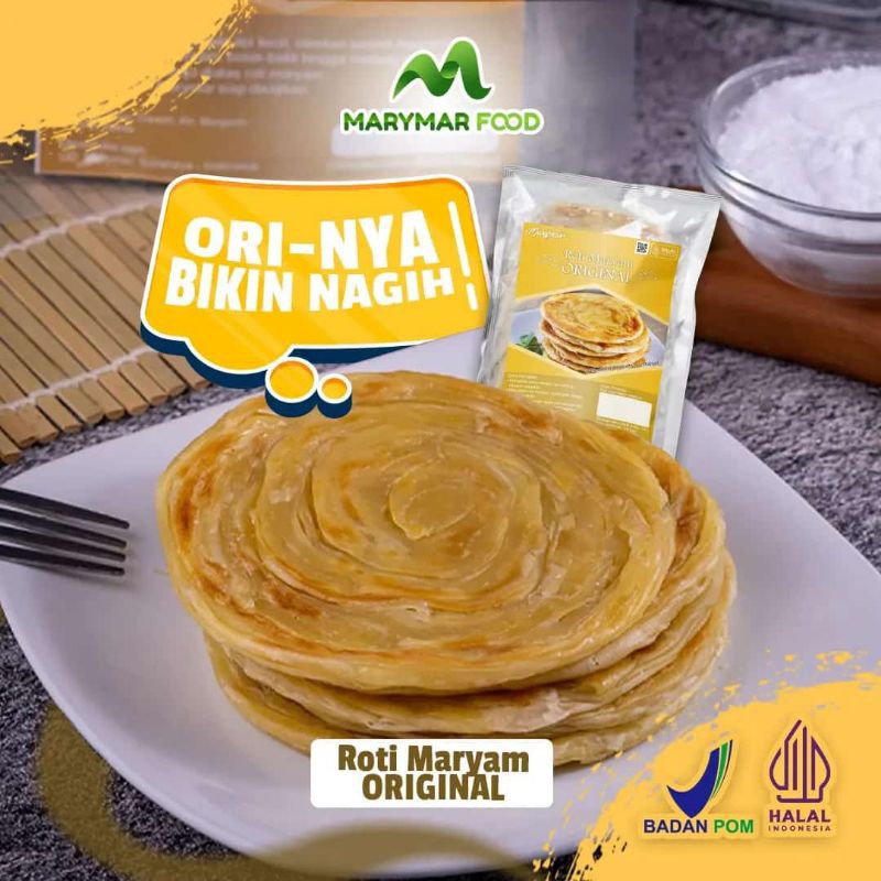 

Roti Canai Roti Maryam Frozen Samin (Original) Surabaya