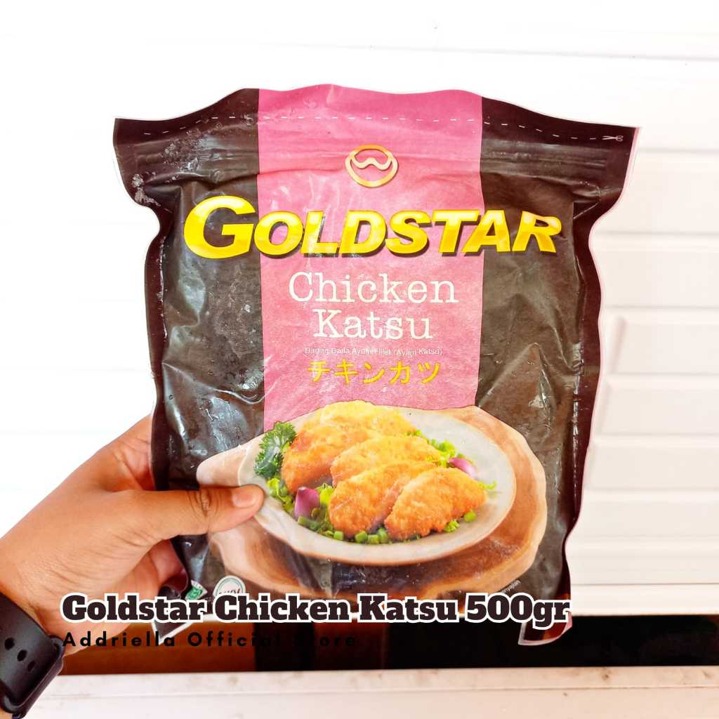

ADDRIELLA Goldstar Chicken Katsu 500gr | Goldstar/Frozenfood/Frozenfood Murah