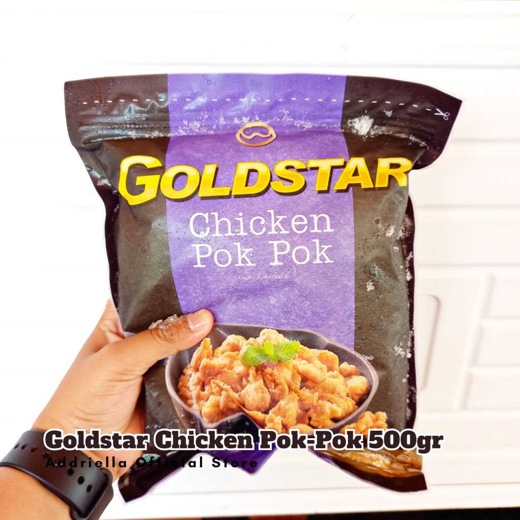 

ADDRIELLA Goldstar Chicken Pok Pok 500gr | Goldstar/Frozenfood/Frozenfood Murah