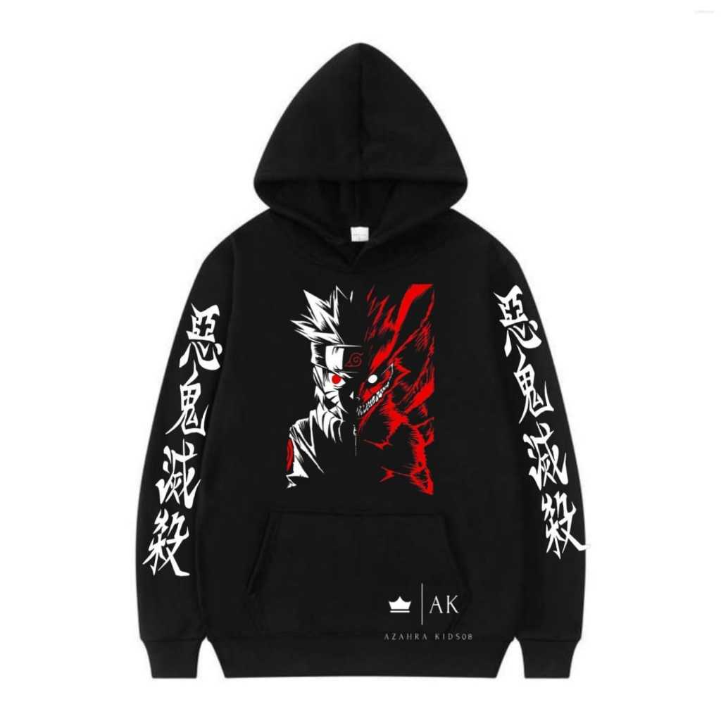 SWEATER HOODIE ANAK MOTIF ANIME KILUA UNTUK UMUR 2-12 TAHUN