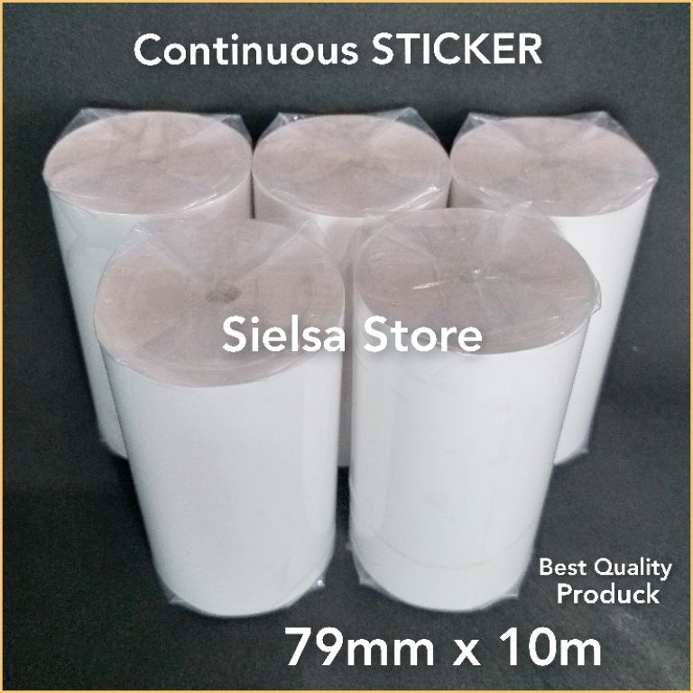 

zu Terkini LABEL STIKER THERMAL 8MM x 1 METER KERTAS STICKER DIRECT THERMAL PREMIUM CETAK RESI OLSHOP P37