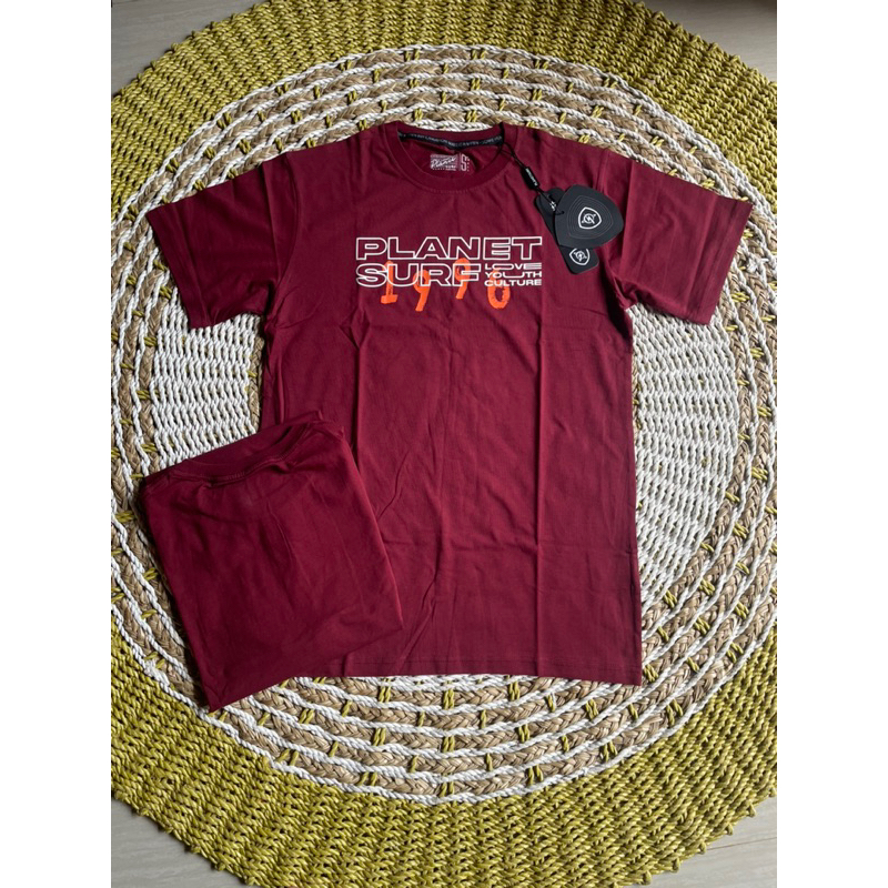 PLANET SURF 1996 kaos pria original