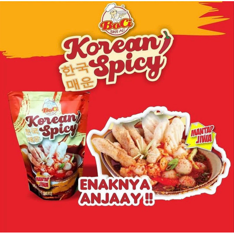 

MANTAP JIWA (BOCI) Baso aci Korean Spicy