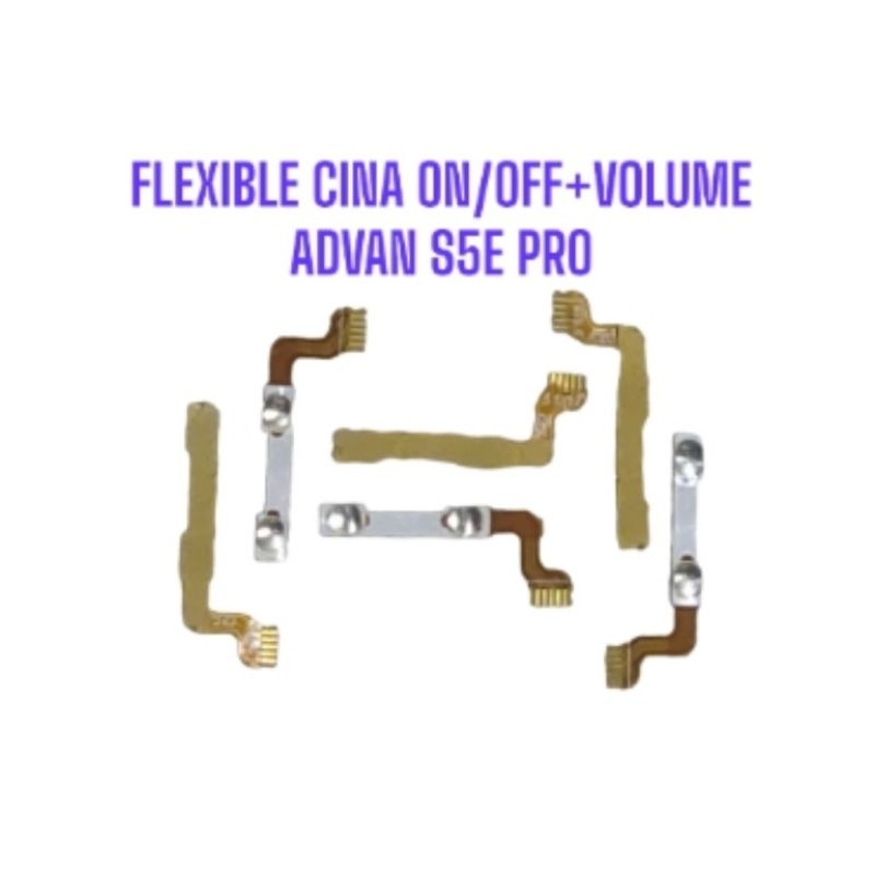 FLEXIBLE ON OFF + VOLUME ADVAN S5E PRO - FLEXIBEL POWER ADVAN S5E PRO