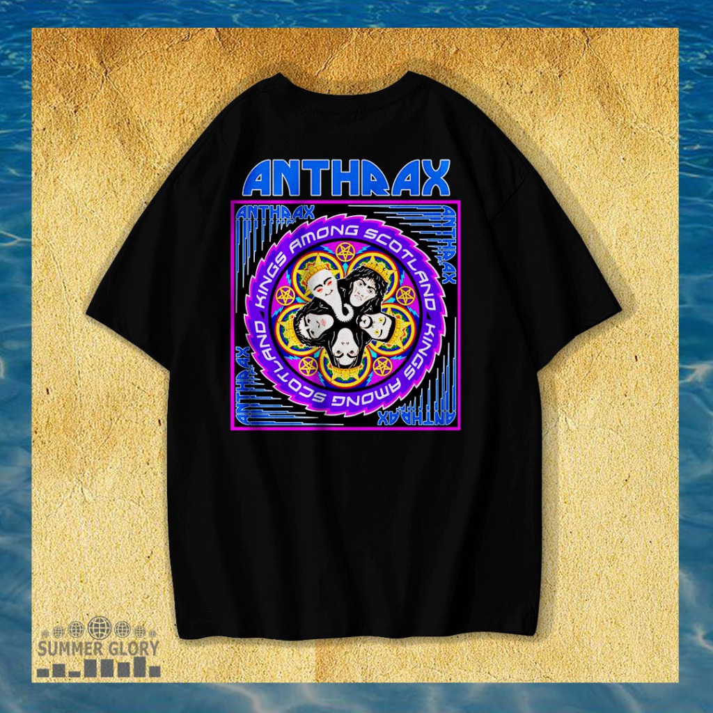 ANTHRAX T-SHIRT / KAOS BAND ANTHRAX