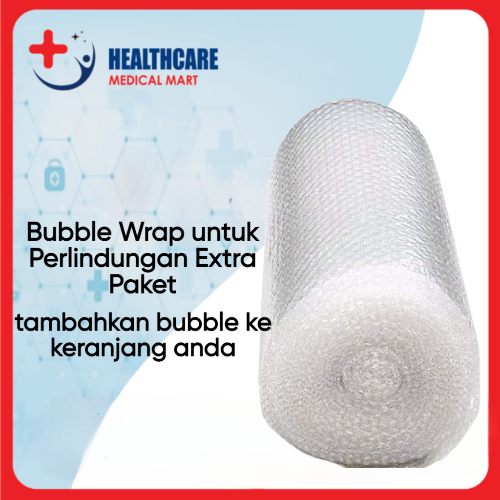 

Tambahan Bubble wrap packing