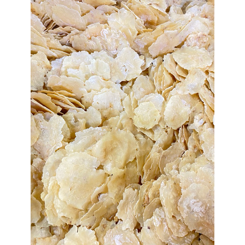 

Emping Aceh Mentah Super Asli tipis Original ukuran 500g