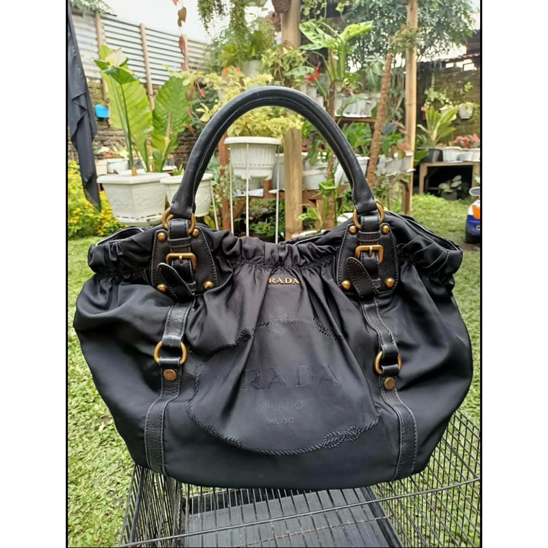 Tas Prada Milano second bekas preloved