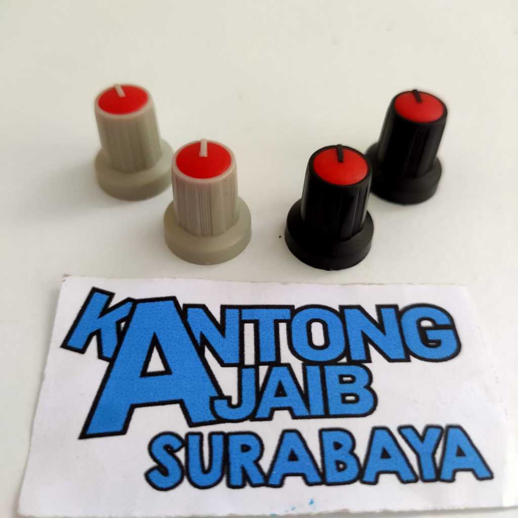 Knop Putar Kecil Knop Mixer Audio Knop Potensio Kecil 6648
