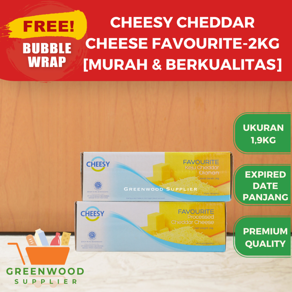 

Cheesy Favourite Cheddar Cheese - 1,9KG