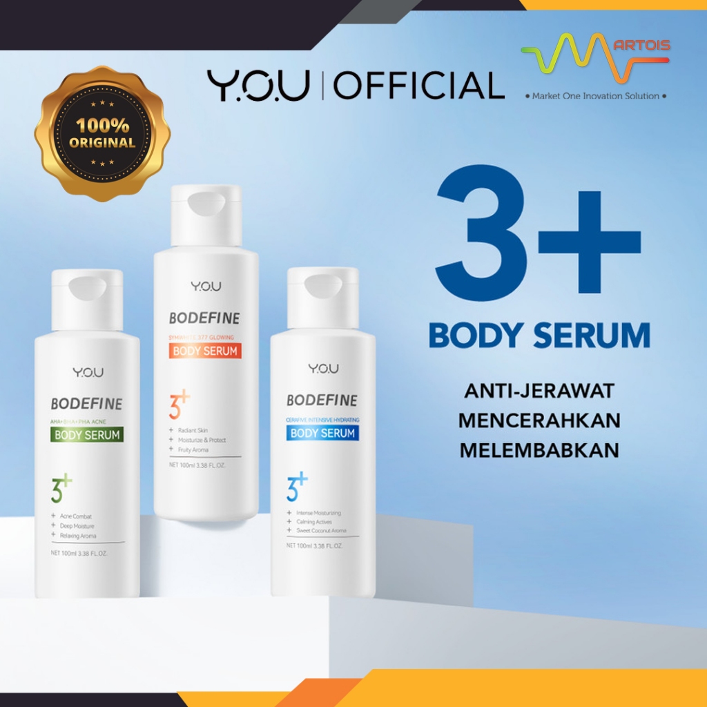 YOU Bodefine Acne Body Serum / Glowing Body Serum / Hydrating Body Serum