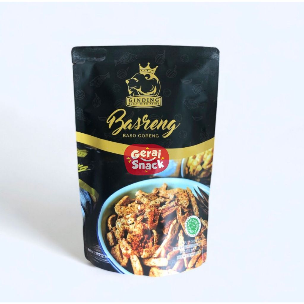 

Basreng Ginding Baso Goreng Ikan Tengiri Khas Bandung 100 g