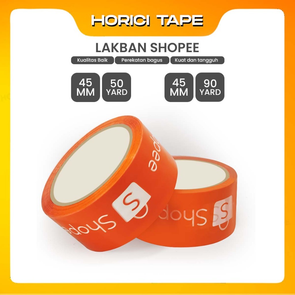 

MURAH ASLI 45mm x 50Y 45mm x 90Y Isolasi untuk packing toko online Lakban Lakban