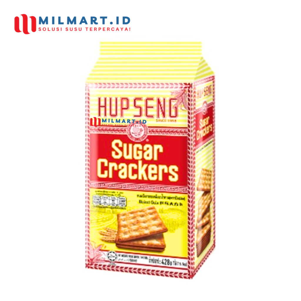 

HUP SENG SUGAR CRACKERS 428 G KREKER BISKUIT HUPSENG GULA