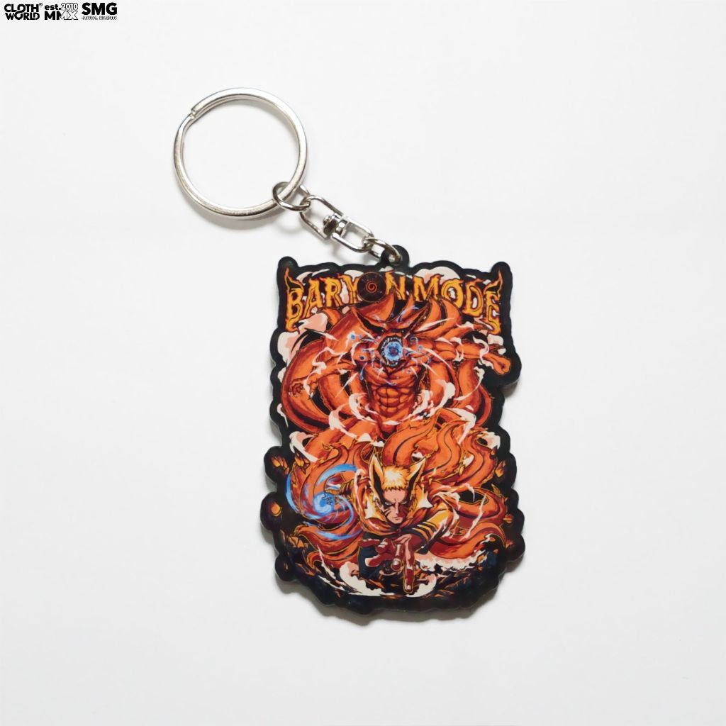CLOWOR Keychain Naruto Anime Fanart