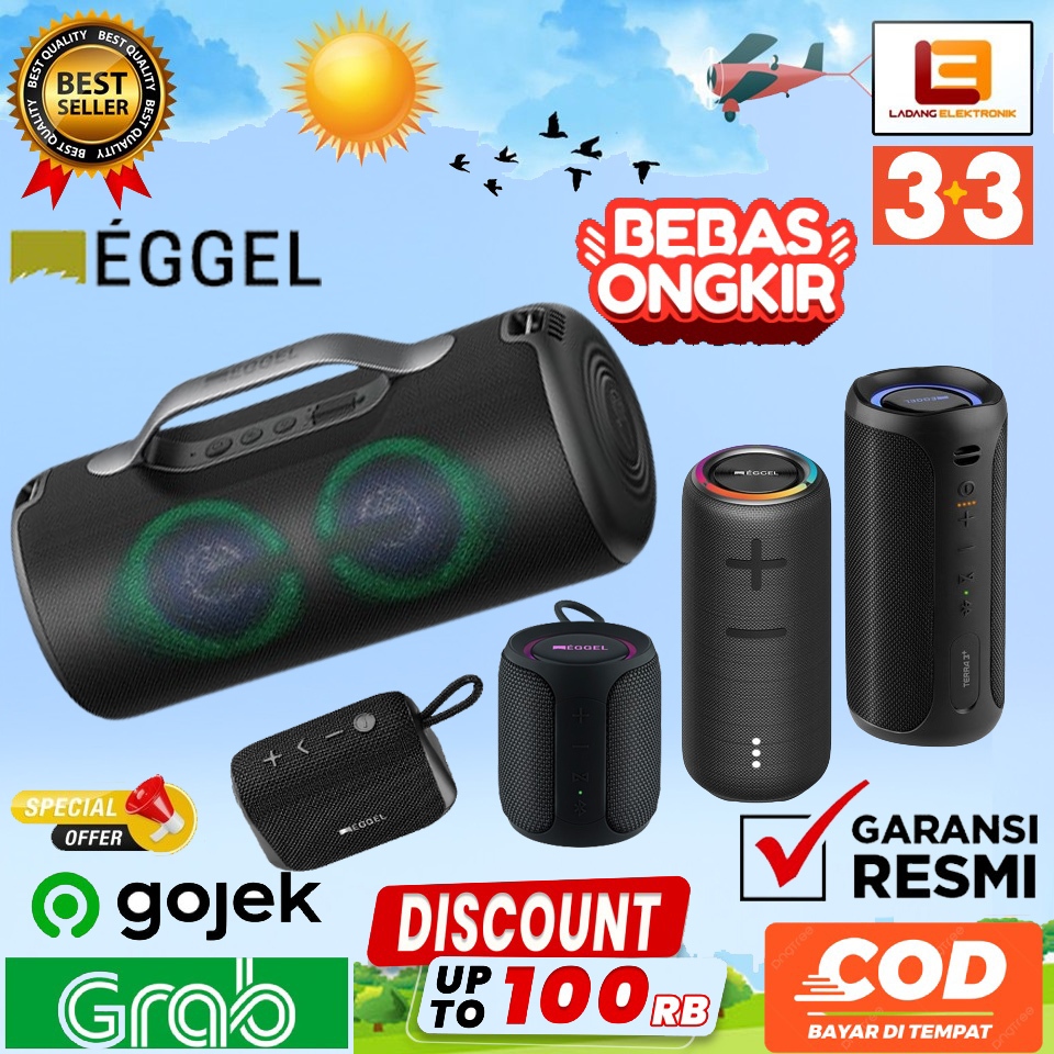 Eggel Elite XL 2S - Eggel Terra 3S - Eggel Terra 3plus - Eggel Terra 3 Mini - Eggel Fit 3 - Eggel Active 2s - Eggel Speaker Murah
