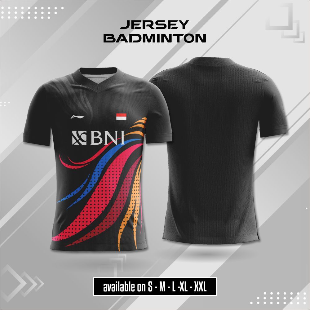 Atasan Jersey Badminton Djarum 121 Kaos Olahraga Bulutangkis Unisex Dry Fit Premium Pakaian Olahraga