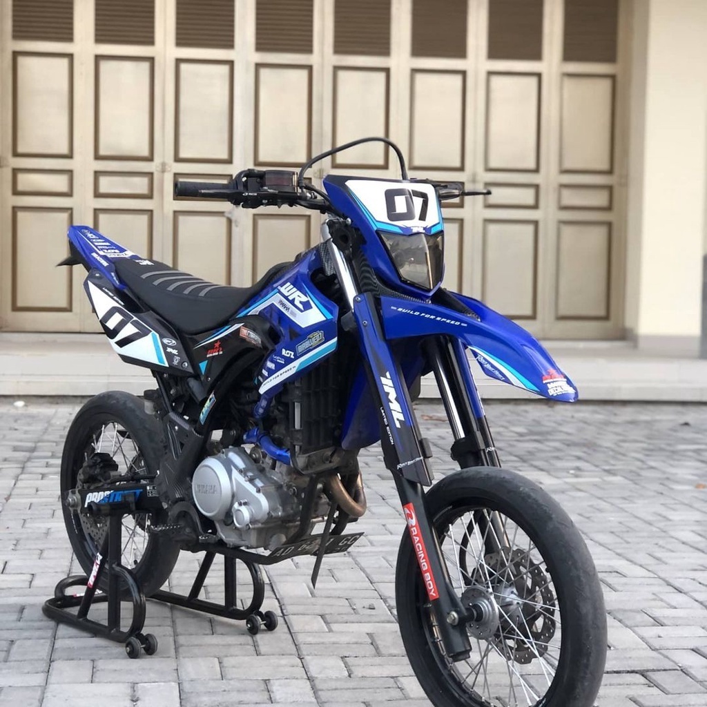 Decal wr155 full body decal wr full body supermoto decal wr155 full body biru