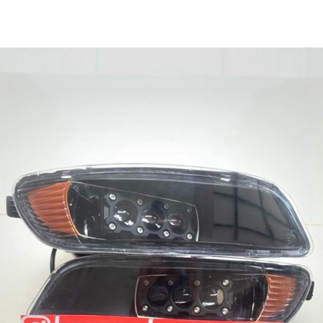 foglamp custom 3 mata kijang kapsul 2003-2004