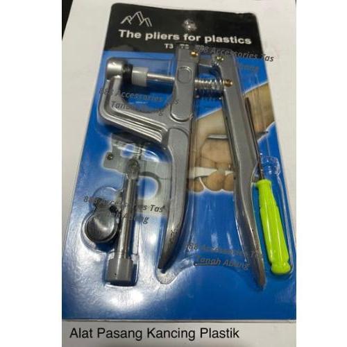 Alat Pasang Kancing Snap Plastik / Kancing Jepret Plastik