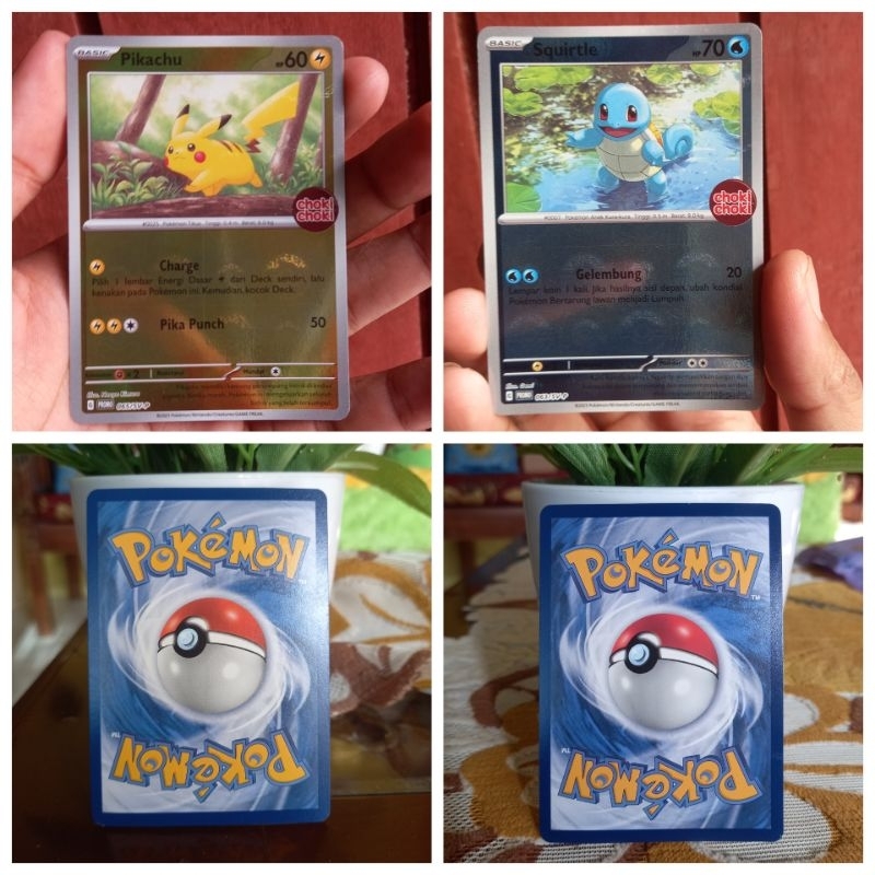 Kartu Pokemon Choki Choki  Spesial edition berhologram