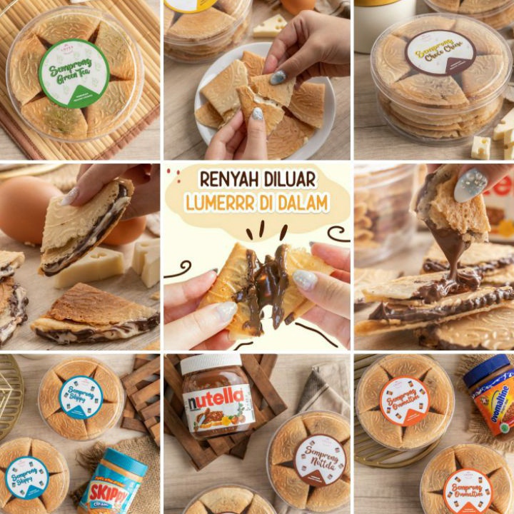 

HOT Homemade Kue Semprong Lipat Isi Love Semprong Stockist Karawaci