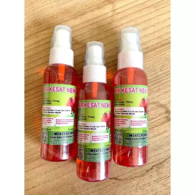 AIR KESAT NEW SPA V 100 ML / PEMBERSIH KEWANITAAN