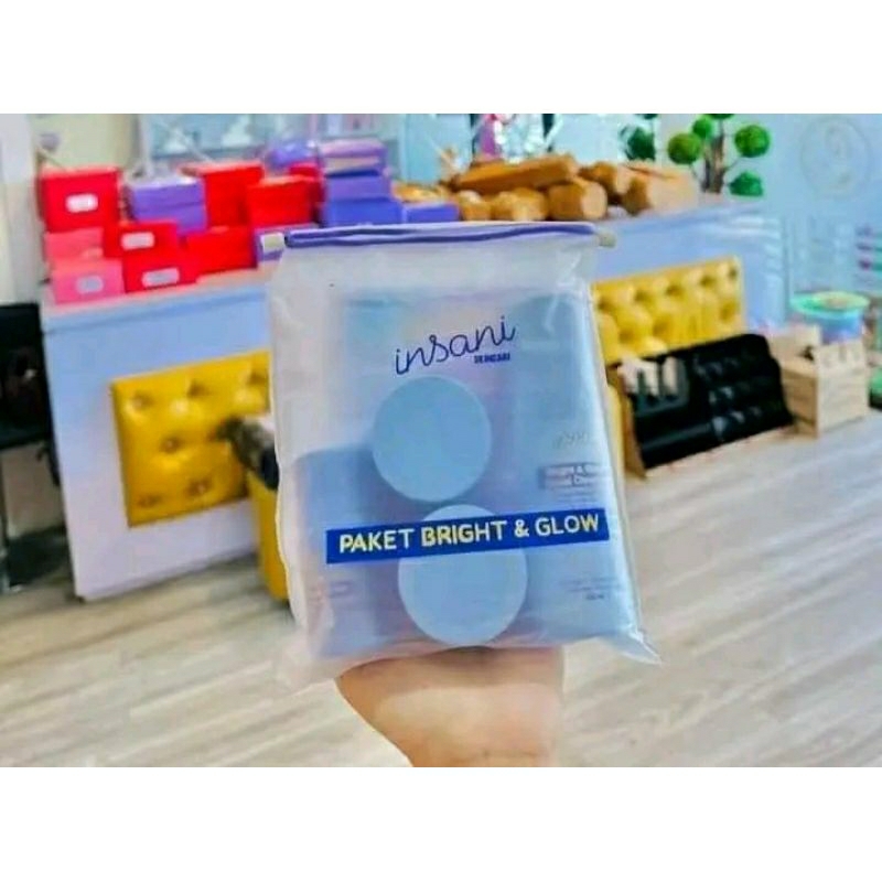 Paket Bright Glow Insani Skincare - Insani Cosmetic - Insani skincare, insani skincare BPOM, insani 