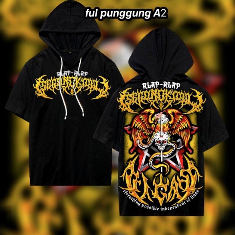 Ts hoodie ligas pagarnusa hoodie Ts hoodie distro disain terbaru Ligas Pagarnusa Ful punggung A2 ( L