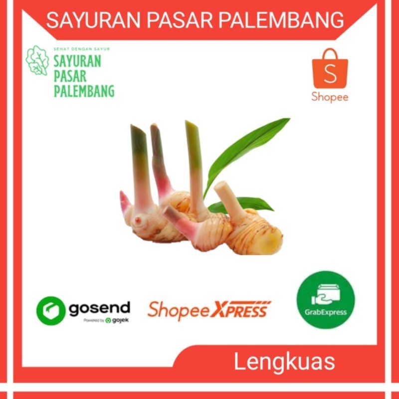 

Lengkuas 250 Gram - Sayuran Pasar Palembang