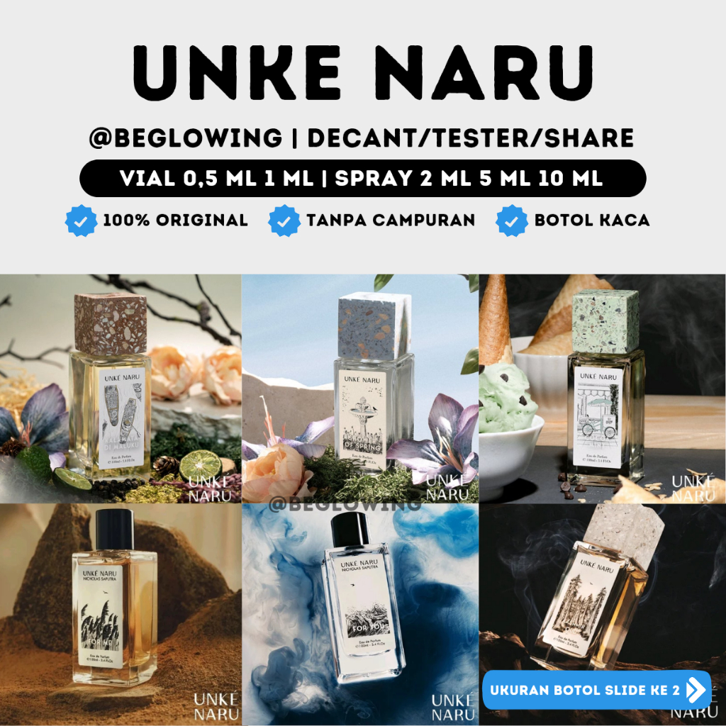 Decant - Unke Naru For You For Me Kalamata di Maluku Shower of Sprif Hamlet de Tabac Berry Brulee Su