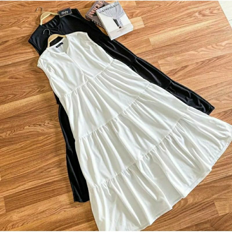 BISA COD/ gamis JUMBO/ gamis busui/ gamis inner/ lekbong/ gamis iner/ gamis tanpa lengan/ gamis puti