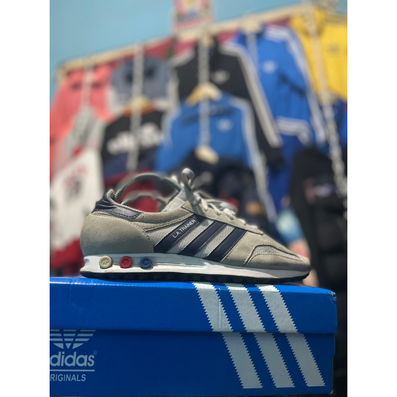 Adidas LA Trainer Abu-Abu Navy ( SOLD )