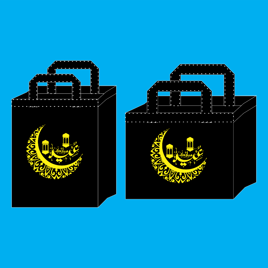

TAS BINGKISAN LEBARAN UKURAN (25x15x20) LANDSCAPE TAS PARCEL HARI RAYA IDUL FITRI