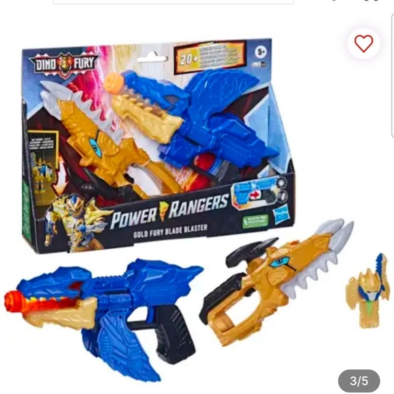 Power Rangers Gold Fury Blade Blaster F6466