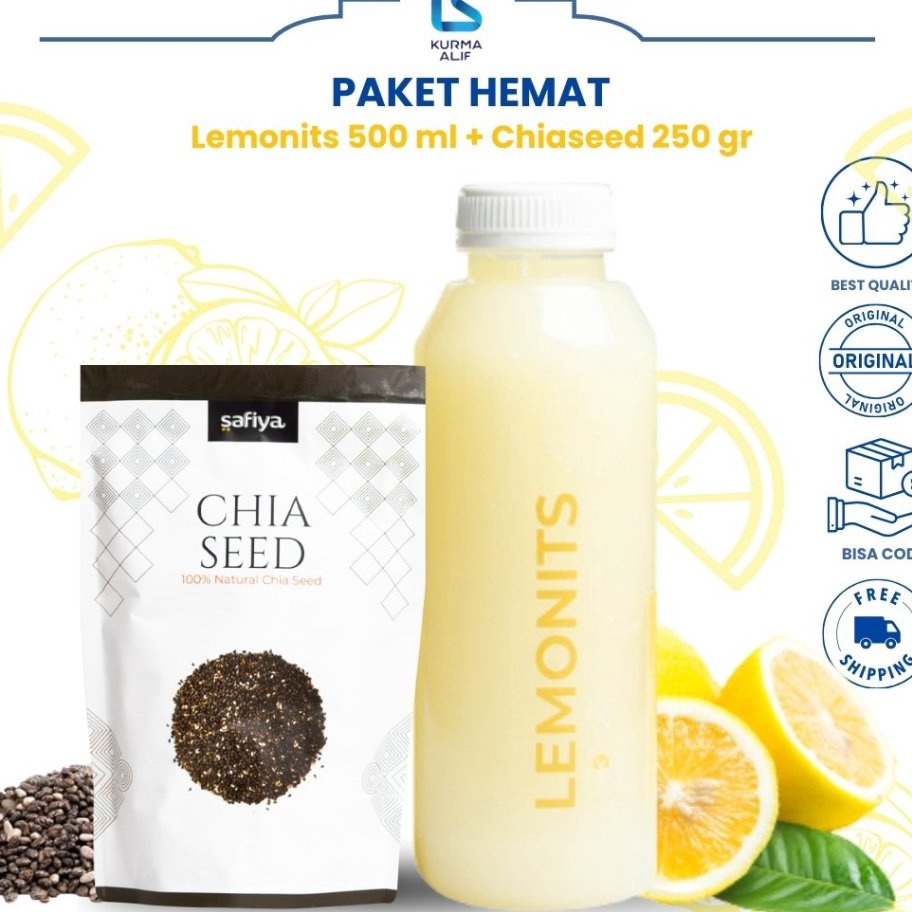 

77 PAKET DIET Chiaseed 25 gr Sari Lemon 5ml Diet Sehat Original