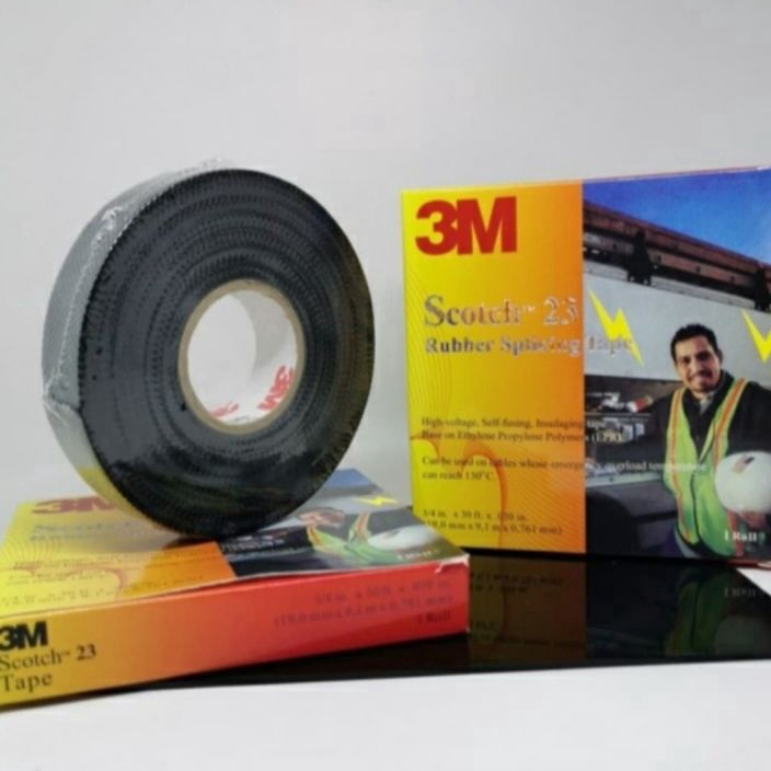 

99 BRANDS FESTIVAL 3M Isolasi Rubber Scotch 23 Splicing Tape