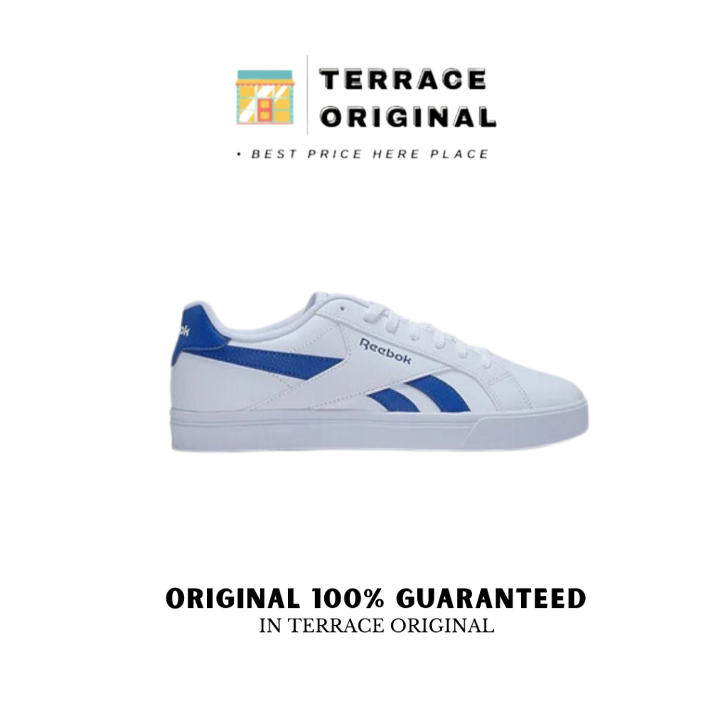 SALE Sepatu Reebok Royal Complete 3.0 Low White Blue