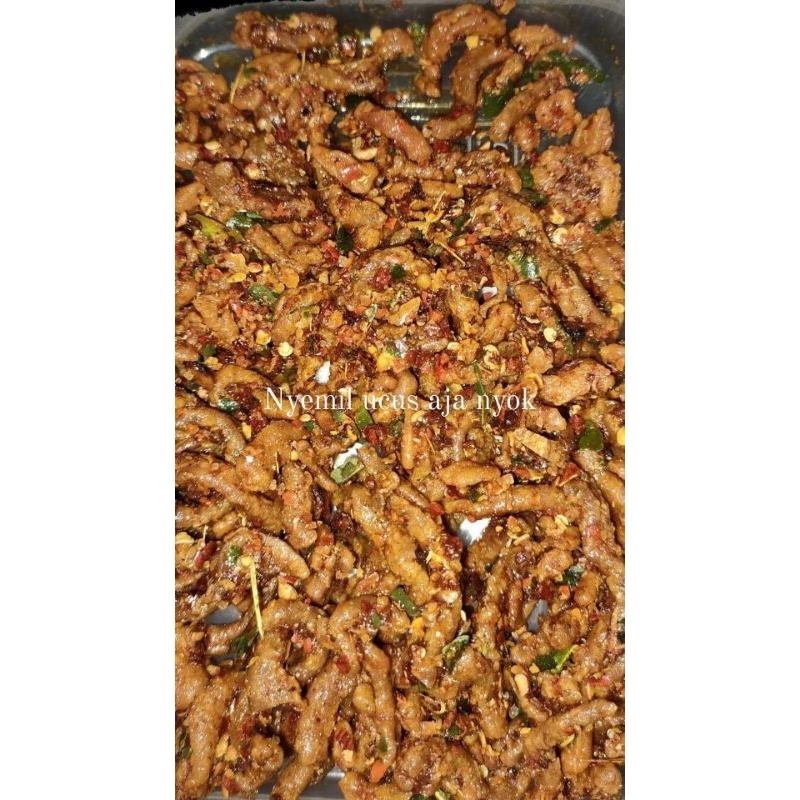 

USUS PEDAS DAUN JERUK 250GR Snack Genduy