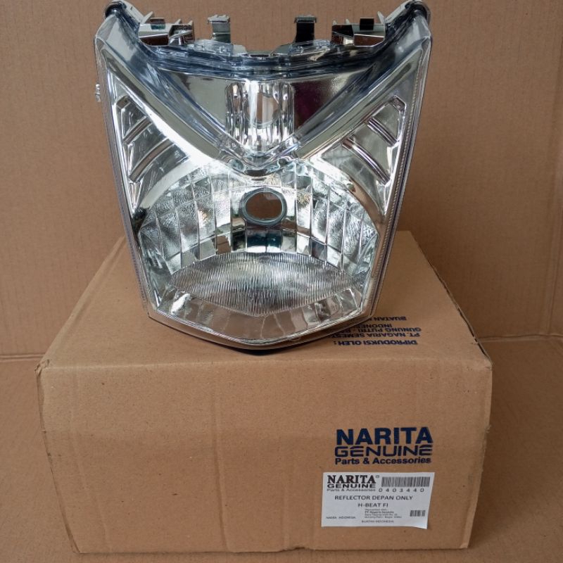 Reflektor Plus Mika Lampu Depan Beat fi Beat fi ESP 2013-2015 Headlamp