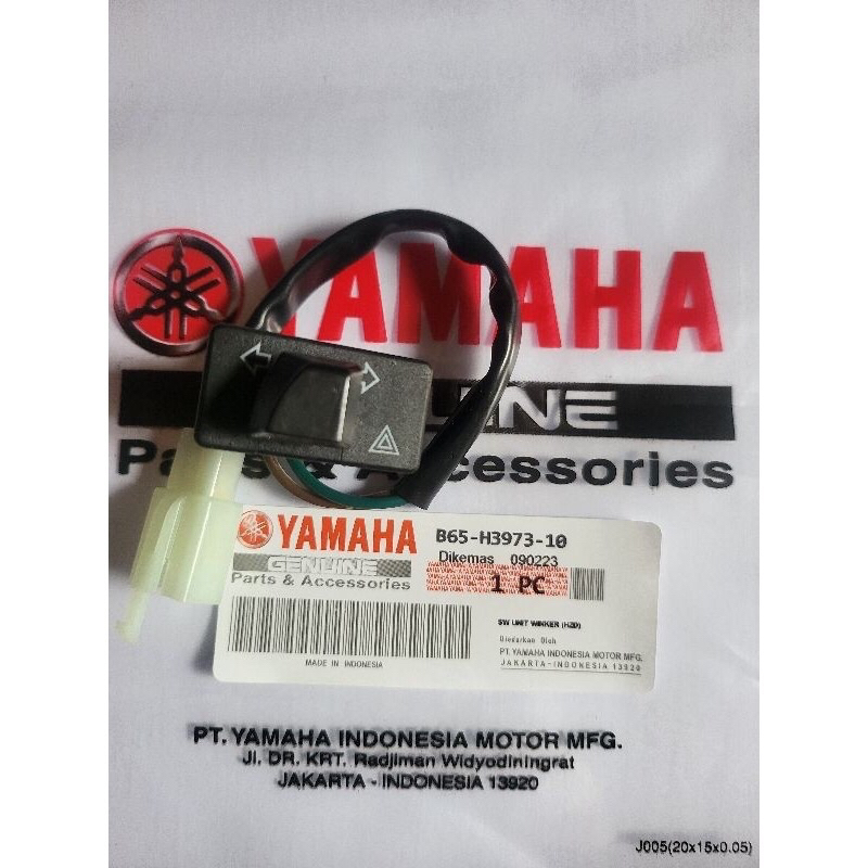 Tombol Sakelar Saklar Lampu Sein Sen HAZARD Yamaha Aerox 155