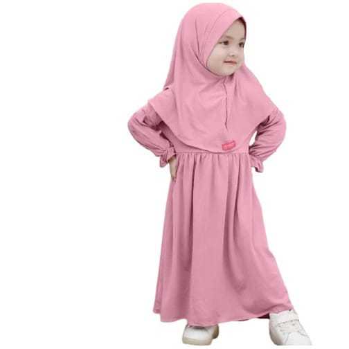 Gamis anak perempuan Gamis lebaran anak perempuan 2024 Gamis anak free hijab 2024 Baju Gamis anak in