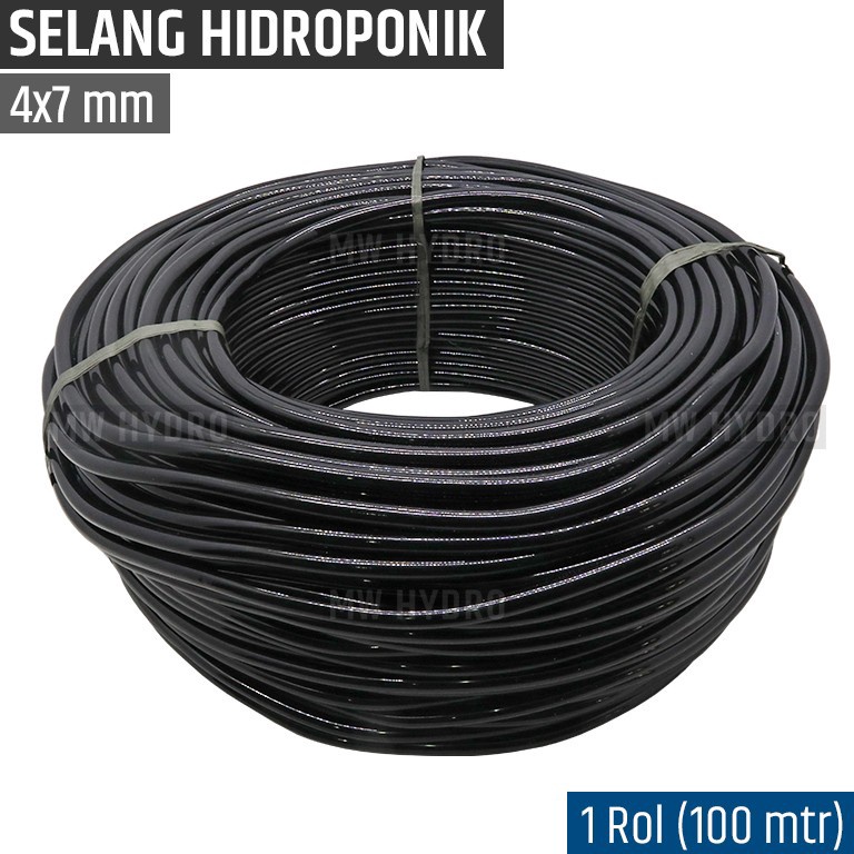 ART Q64P 1 Rol 1 Mtr  Selang PE PVC 7 mm  Hidroponik NFT  Sprayer  Fogger