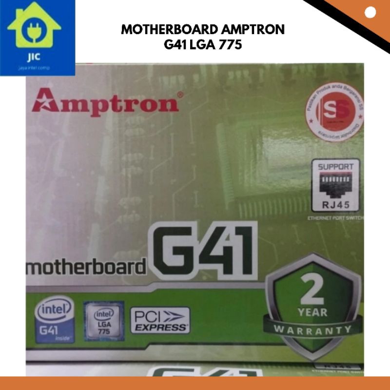 MOTHERBOARD AMPTRON G41 LGA 775