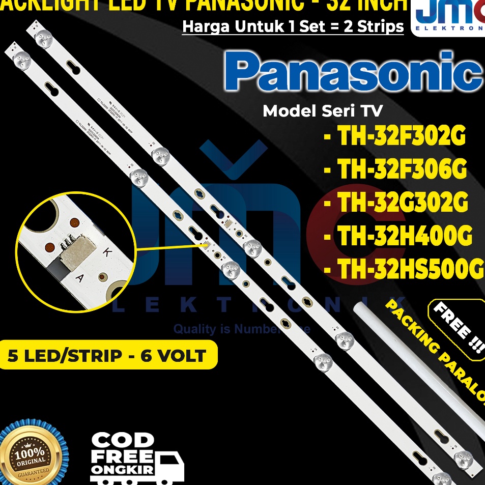 Uo BACKLIGHT TV PANASONIC TH32F32G 32G32G 32H4G 32F36G 32HS5G TH32F32G TH32F36G TH32H4G TH32G32G TH3