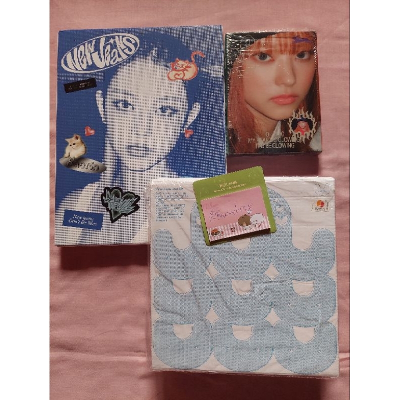 (baca deskripsi) wts want to sell official album unsealed fullset, album only newjeans new jeans hae