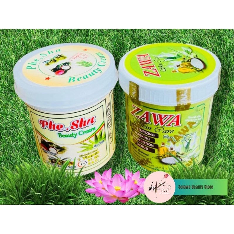 2 Pcs / Phe Sha Beauty Cream Original + Zawa Skin Care Original BPOM NA