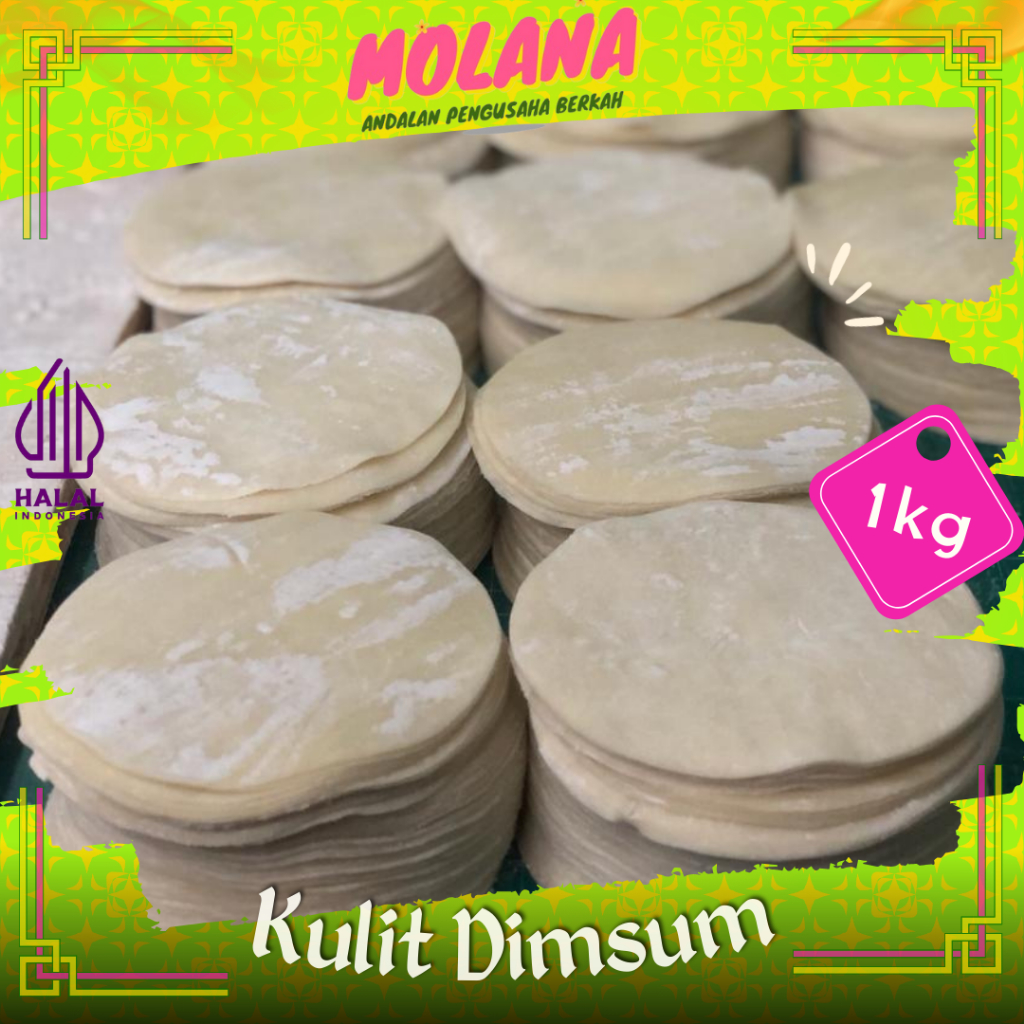 

Kulit Dimsum Kiloan Halal 1 Kg